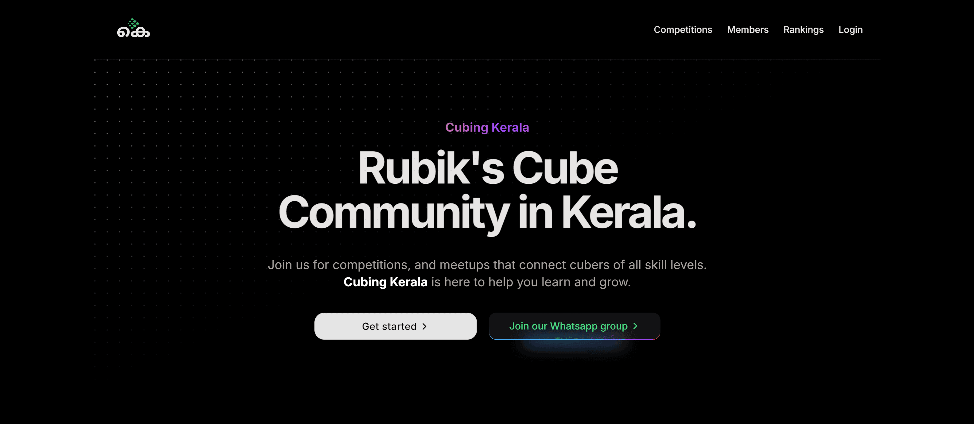 Cubing Kerala